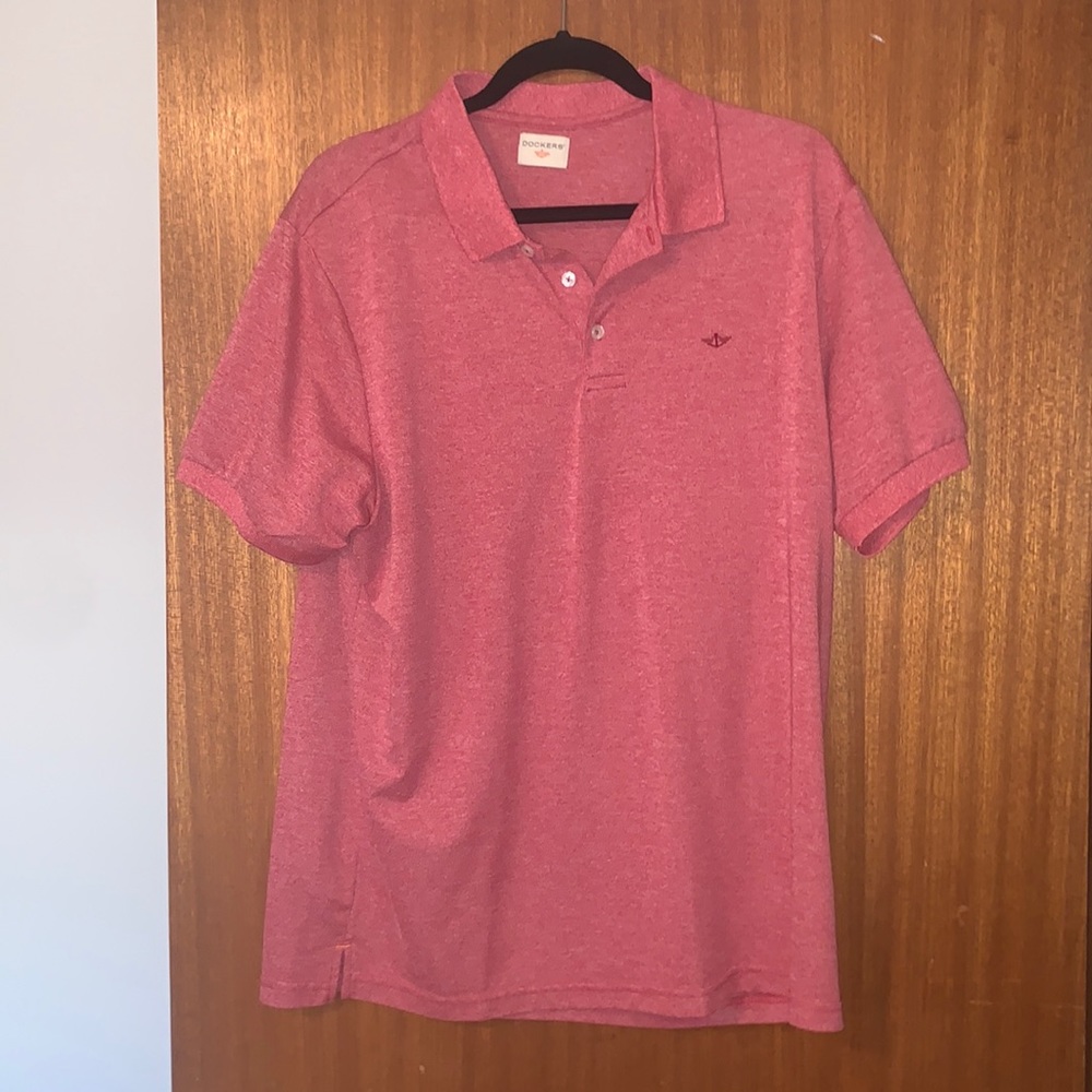 Unknown Brand Men's Pink Polo Shirt